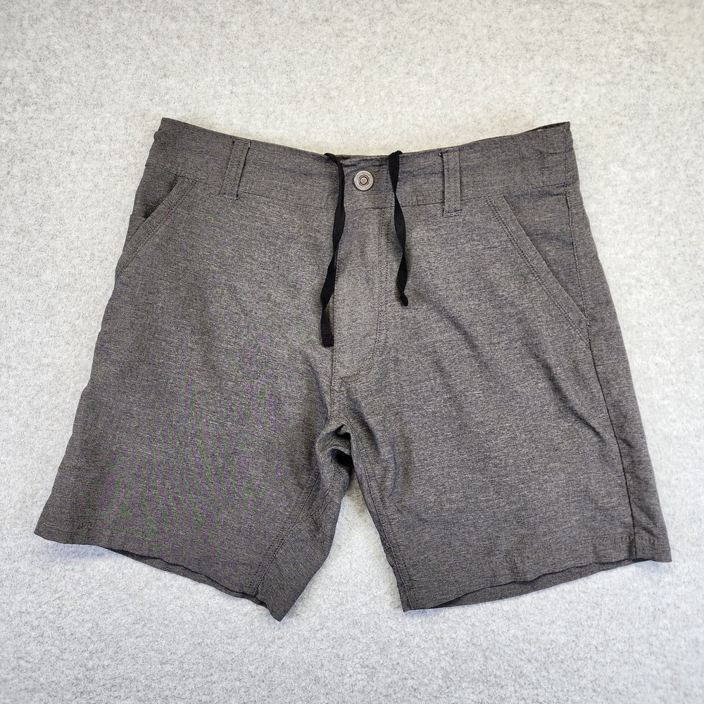 Kuhl Shift Amphibia Hybrid Shorts Mens 32 Gray Outdoor Hiking Stretch